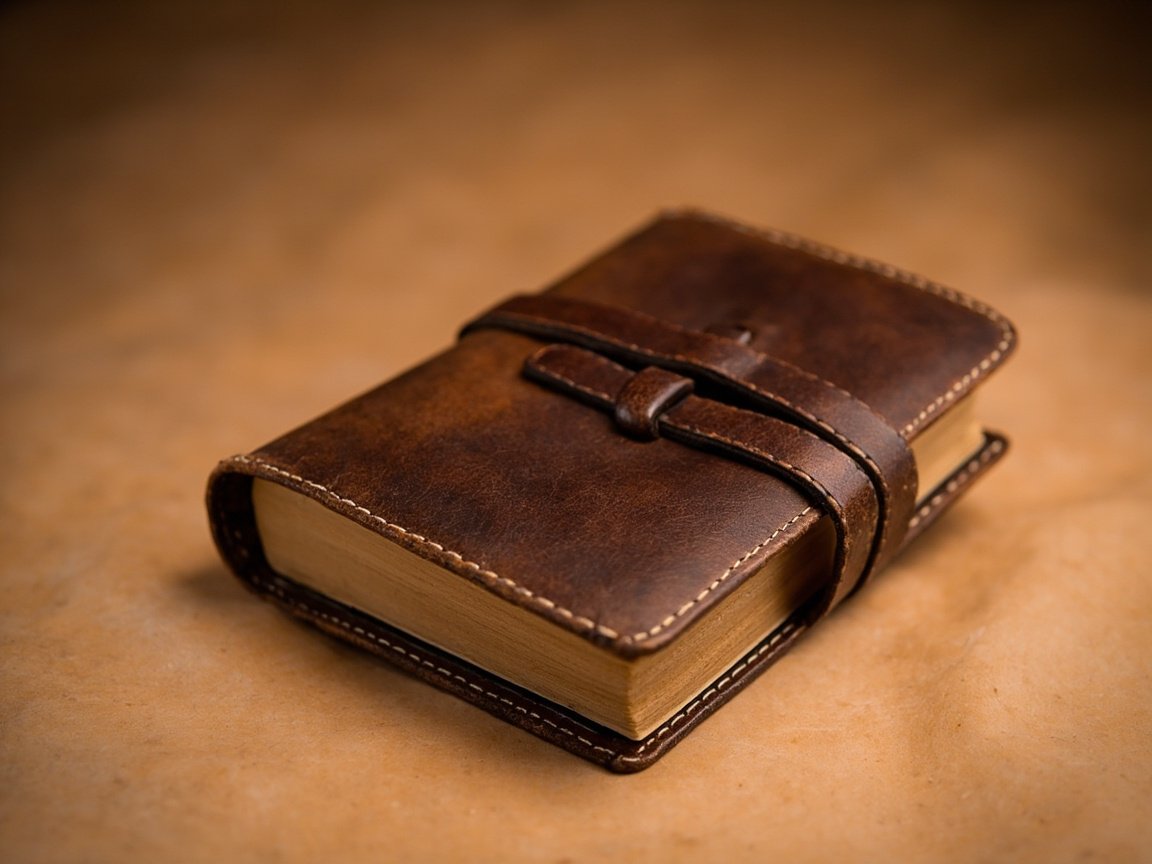 Vintage Leather Diary
